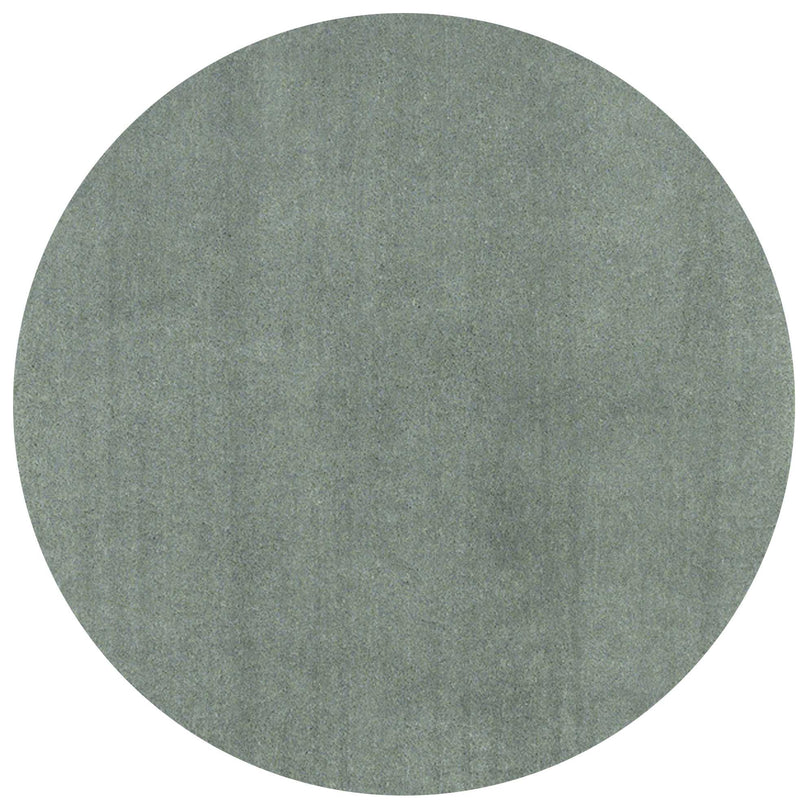 Indoor Outdoor Carpet - 8' Round Polyester Slate Area Rug