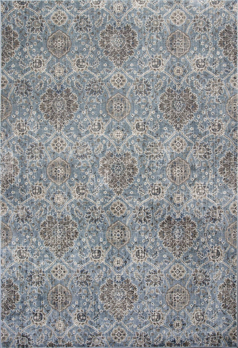 Carpets Living Room Carpet - 2'2" x 3'7" Viscose Slate Area Rug HomeRoots