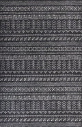 Carpets Living Room Carpet - 2'7" x 4'11" Polypropylene Charcoal Area Rug HomeRoots