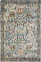 Carpets Living Room Carpet - 3'3" x 4'11" Polypropylene Lt Blue Area Rug HomeRoots