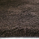 Carpets Living Room Carpet - 3'3" x 5'3" Polyester Espresso Area Rug HomeRoots