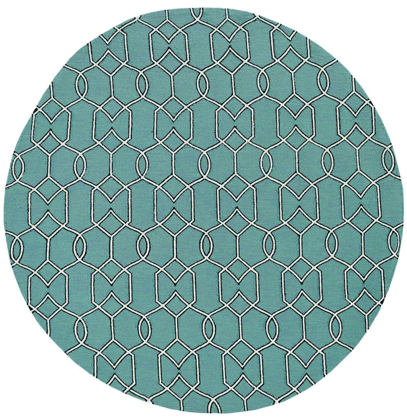 Carpets Living Room Carpet - 7' Round UV-treated Polypropylene Spa Area Rug HomeRoots