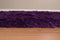 Carpets Modern Carpet - 31" x 37" x 2.7" Purple Polyester Mat Rug HomeRoots