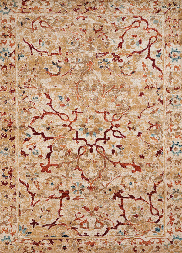 Carpets Modern Carpet - 63" x 86" x 0.39" Taupe Olefin Area Rug HomeRoots