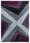 Carpets New Carpet - 31" x 50" x 0.5 Plum Olefin/Polypropylene Mat Rug HomeRoots