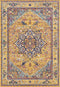 Carpets Round Carpet - 94" x 94" x 0.35" Burnt Orange Olefin/Frieze Round Rug HomeRoots