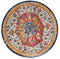 Carpets Round Carpet - 94" x 94" x 0.35" Camari Cream Olefin/Frieze Round Rug HomeRoots