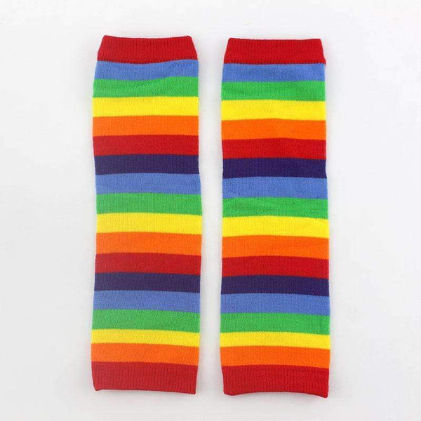 cartoon Baby Knee Pad Kids Socks Leg Warmers Kneepad Protector car girls leggings tights boys kawaii toddlers newborn Striped-21-JadeMoghul Inc.