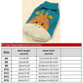 Cartoon Puppy Dog Sweater Winter Warm Clothing for Small Dogs Christmas Costume Chihuahua Coat Knitting Crochet Cloth Jersey JadeMoghul Inc. 