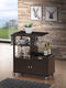 Carts Carts For Sale - 16" X 34" X 34" Wenge Wood Casters Kitchen Cart HomeRoots
