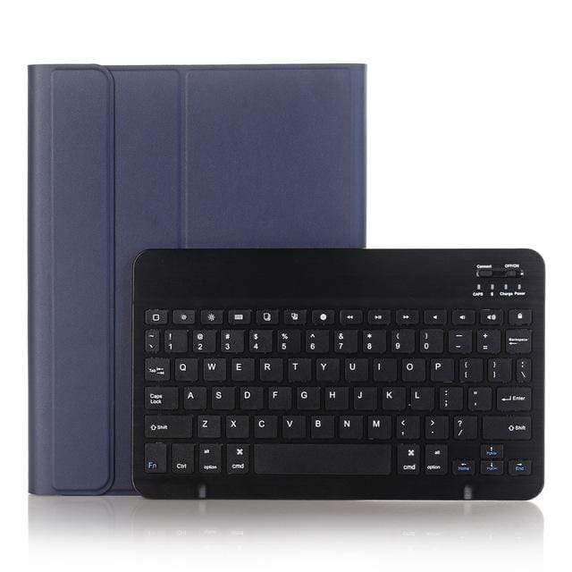 Case for iPad 10.2 Keyboard Case with Pencil Holder for Apple iPad 7 7th Generation A2197 A2198 Russian Spanish English Keyboard AExp