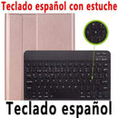 Case for iPad 10.2 Keyboard Case with Pencil Holder for Apple iPad 7 7th Generation A2197 A2198 Russian Spanish English Keyboard AExp