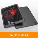 Case For iPad Air 1 2 3 mini 4 5 For iPad Pro 10.5 Silicone 360 Full Body Cover + Free Glass For iPad 2017 2018 9.7 5th 6th Case AExp