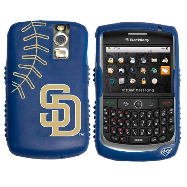 Cashmere Silicone Blackberry Curve Case - San Diego Padres-ELECTRONIC MEDIA-JadeMoghul Inc.