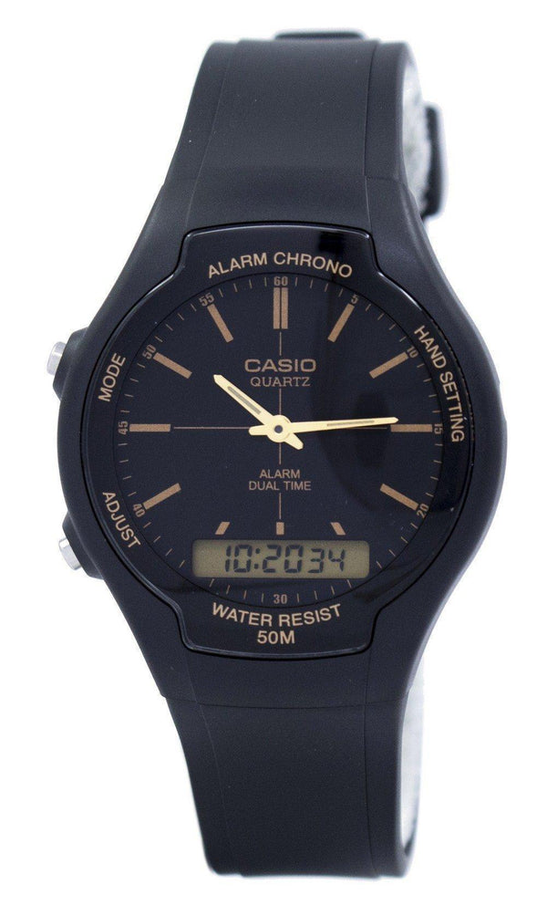 Casio Alarm Chrono Dual Time Quartz AW-90H-9EVDF AW90H-9EVDF Men's Watch-Branded Watches-JadeMoghul Inc.