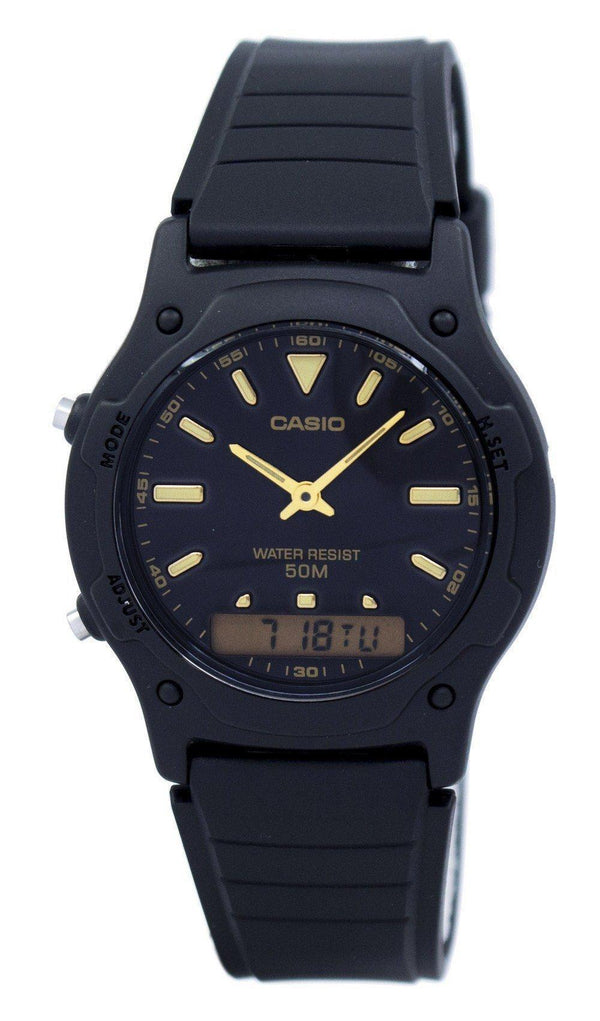 Casio Analog Digital Quartz Dual Time AW-49HE-1AVDF AW49HE-1AVDF Men's Watch-Branded Watches-JadeMoghul Inc.