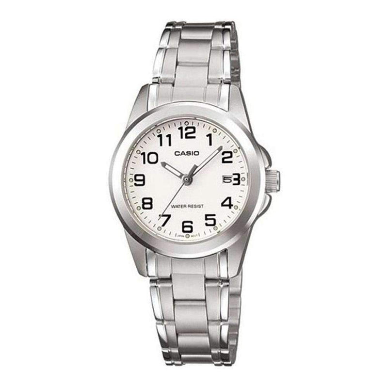 Casio Analog Quartz White Dial LTP-1215A-7B2DF LTP-1215A-7B2 Women's Watch-Brand Watches-JadeMoghul Inc.