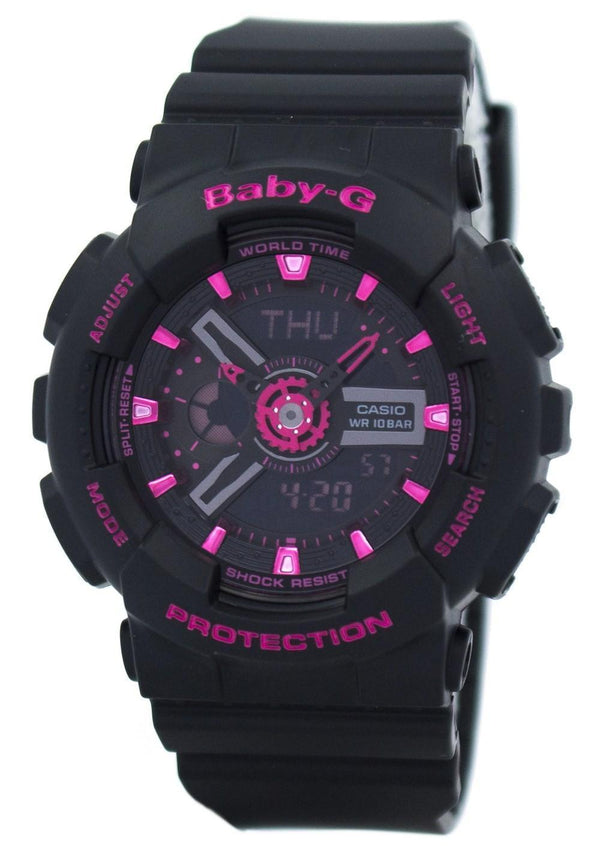 Casio Baby-G World Time Analog-Digital BA-111-1A BA111-1A Women's Watch-Branded Watches-JadeMoghul Inc.