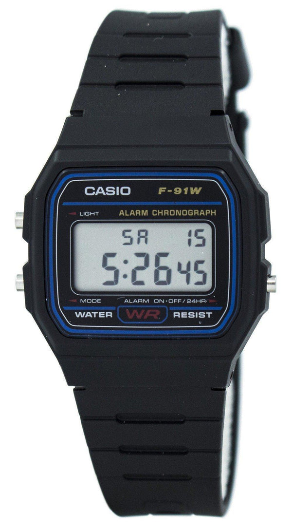 Casio Classic Sports Chronograph F-91W-1SDG F91W-1SDG Men's Watch-Branded Watches-JadeMoghul Inc.