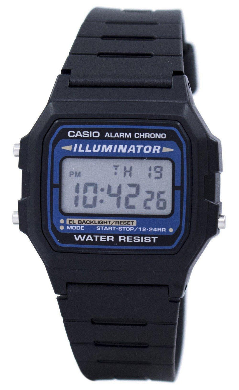 Casio Digital Quartz Alarm Chrono Illuminator F-105W-1ADF F105W-1ADF Men's Watch-Branded Watches-JadeMoghul Inc.