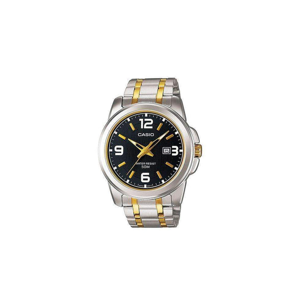 Casio Enticer Analog Quartz MTP-1314SG-1AV MTP1314SG-1AV Men's Watch-Brand Watches-JadeMoghul Inc.