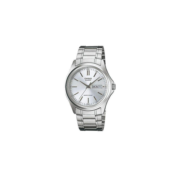 Casio Enticer Quartz Analog Silver Dial MTP-1239D-7ADF MTP-1239D-7A Men's Watch-Brand Watches-JadeMoghul Inc.