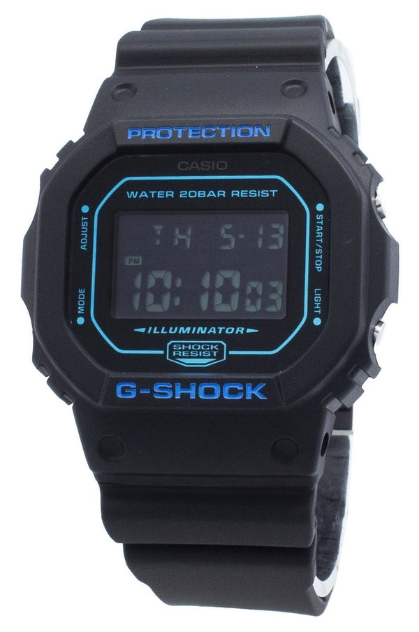 Casio G-Shock DW-5600BBM-1 DW5600BBM-1 Alarm Quartz Men's Watch-Branded Watches-Black-JadeMoghul Inc.