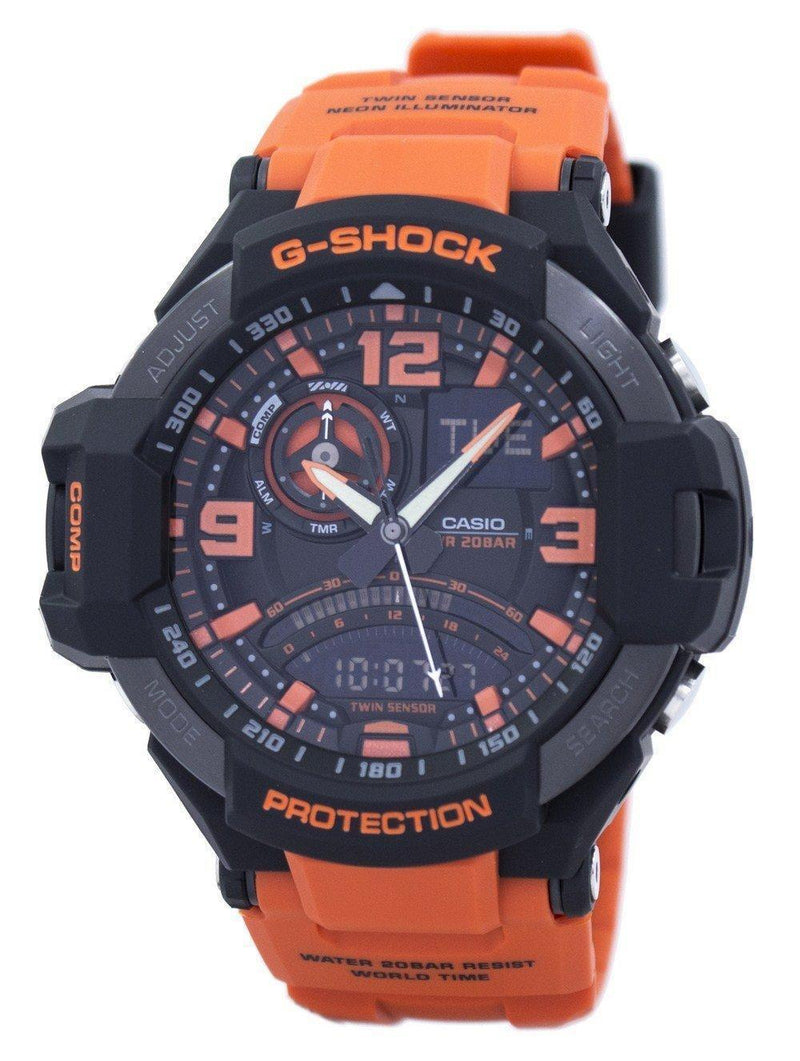 Casio G-Shock Gavitymaster Neon Illuminator Analog-Digital GA-1000-4A GA1000-4A Men's Watch-Branded Watches-JadeMoghul Inc.