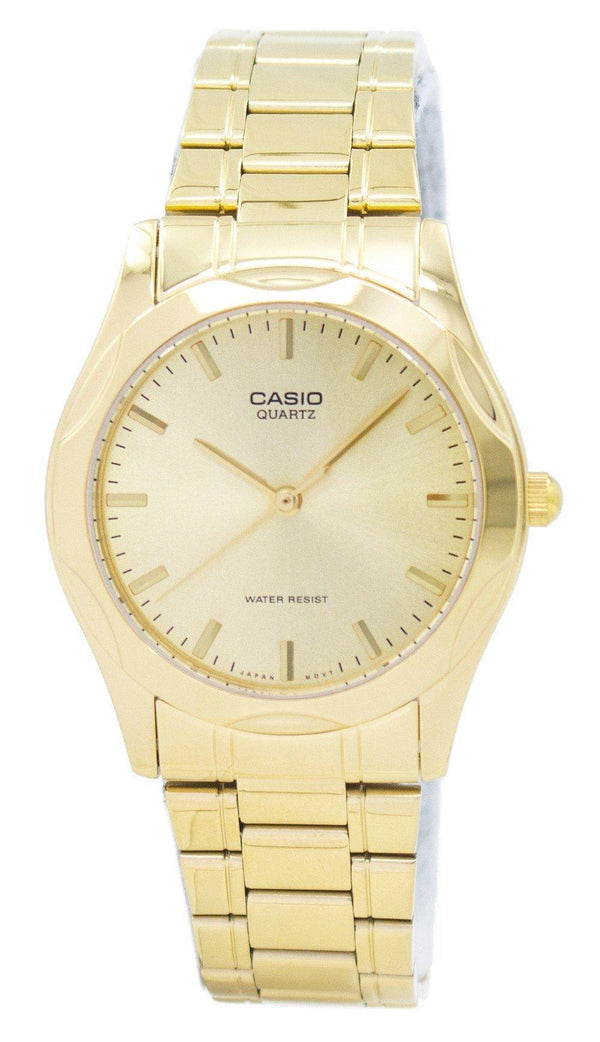 Casio Quartz Analog Gold Plated MTP-1275G-9ADF MTP1275G-9ADF Men's Watch-Branded Watches-JadeMoghul Inc.