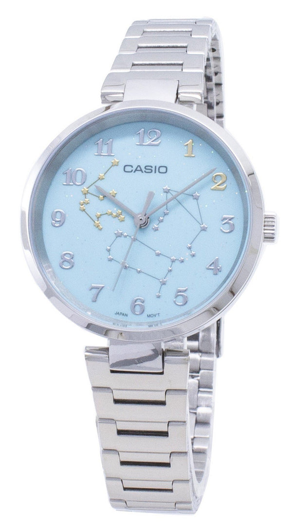Casio Quartz LTP-E08D-3A LTPE08D-3A Analog Women's Watch-Branded Watches-Blue-JadeMoghul Inc.