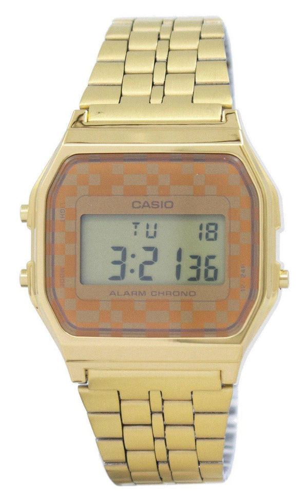 Casio Vintage Chronograph Alarm Digital A159WGEA-9A Men's Watch-Branded Watches-JadeMoghul Inc.