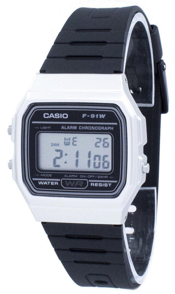 Casio Vintage Chronograph Alarm Digital F-91WM-7A F91WM-7A Unisex Watch-Branded Watches-JadeMoghul Inc.