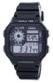 Casio Youth Illuminator World Time Alarm AE-1200WH-1AV AE1200WH-1AV Men's Watch-Branded Watches-JadeMoghul Inc.