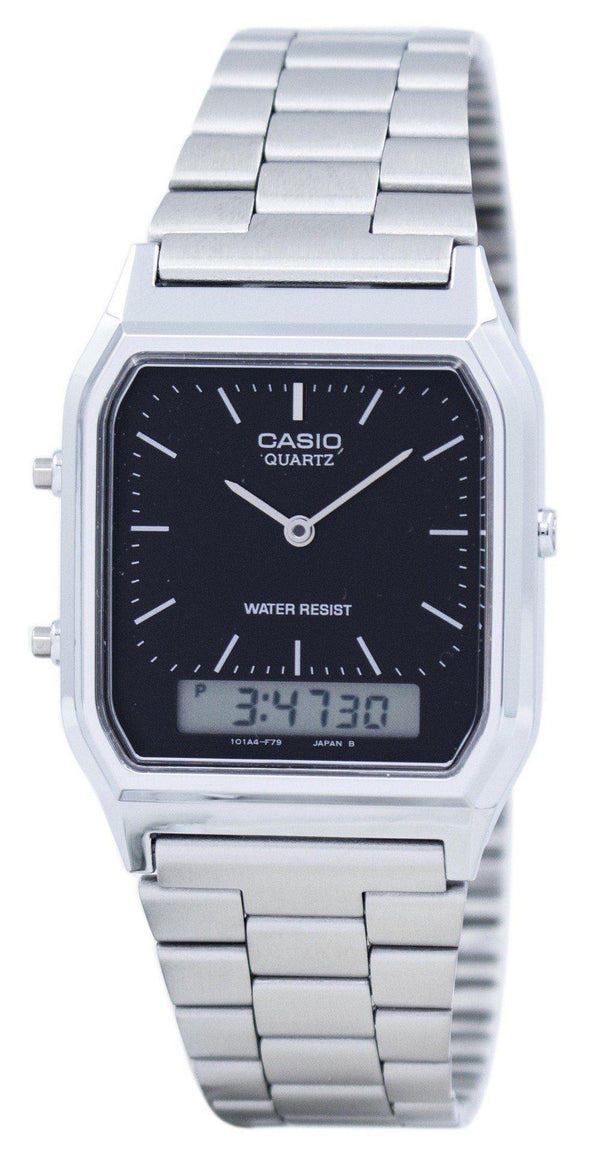 Casio Youth Quartz Analog Digital AQ-230A-1DHDF AQ230A-1DHDF Men's Watch-Branded Watches-JadeMoghul Inc.