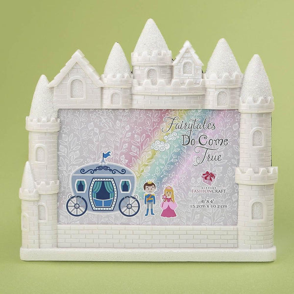 Castle 4 x 6 frame from gifts by fashioncraft-Bridal Shower Decorations-JadeMoghul Inc.