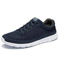 Casual Breathable Lace-Up Walking Shoes / Lightweight Comfortable Men Shoes-Dark Blue-7-JadeMoghul Inc.