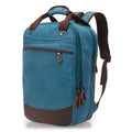 Casual Canvas Bag - Computer Backpack - Student Shoulder Bags-aky blue-JadeMoghul Inc.