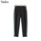 Casual Cotton Elastic Waist Streetswear-as picture 1-S-JadeMoghul Inc.