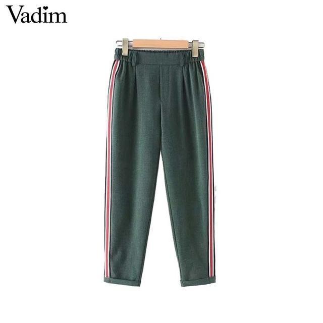 Casual Cotton Elastic Waist Streetswear-as picture-S-JadeMoghul Inc.
