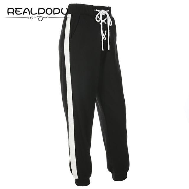 Casual Drawstring Jogger Pants-As picture-L-JadeMoghul Inc.