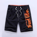 Casual Men Shorts / Men Quick Drying Summer Style Solid Polyester Clothing-black-L-JadeMoghul Inc.