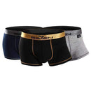 Casual Men Underwear/Comfortable 3 Pcs\Pack Colorful Boxers-Boxers Sets 2-XL-JadeMoghul Inc.