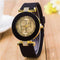 Casual Quartz Watch Women - Crystal Silicone Watch - Dress Wrist Watch-red-JadeMoghul Inc.