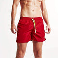 Casual Quick Dry Shorts / Men Beach Casual Shorts-Red-M-JadeMoghul Inc.