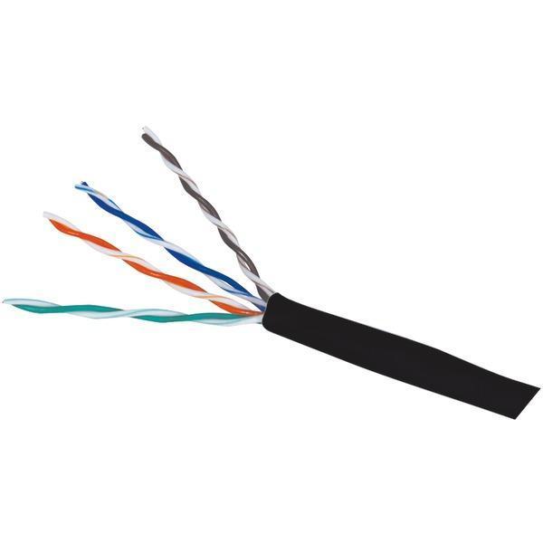 CAT-5E Cable, 1,000ft (Black)-Cables, Connectors & Accessories-JadeMoghul Inc.