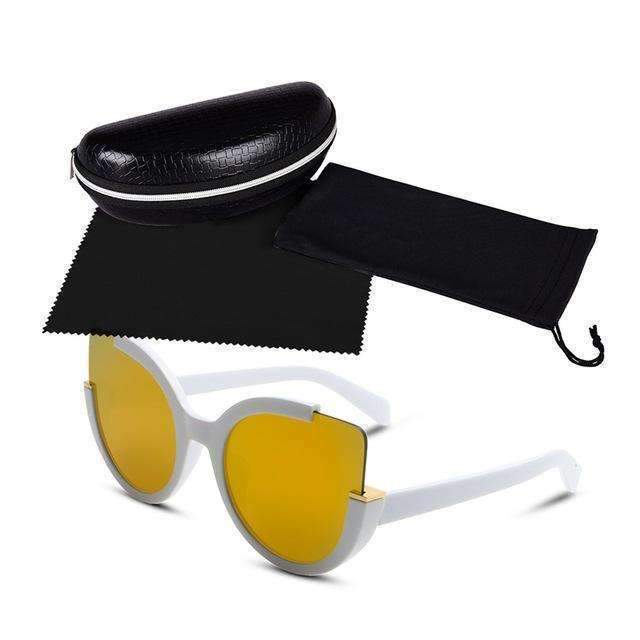 Cat Eye Sunglasses Women 2017 High Quality Brand Designer Vintage Fashion Driving Sun Glasses For Women UV400 lens gafas de sol-10-As shown-JadeMoghul Inc.