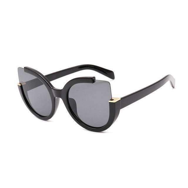 Cat Eye Sunglasses Women 2017 High Quality Brand Designer Vintage Fashion Driving Sun Glasses For Women UV400 lens gafas de sol-11-As shown-JadeMoghul Inc.
