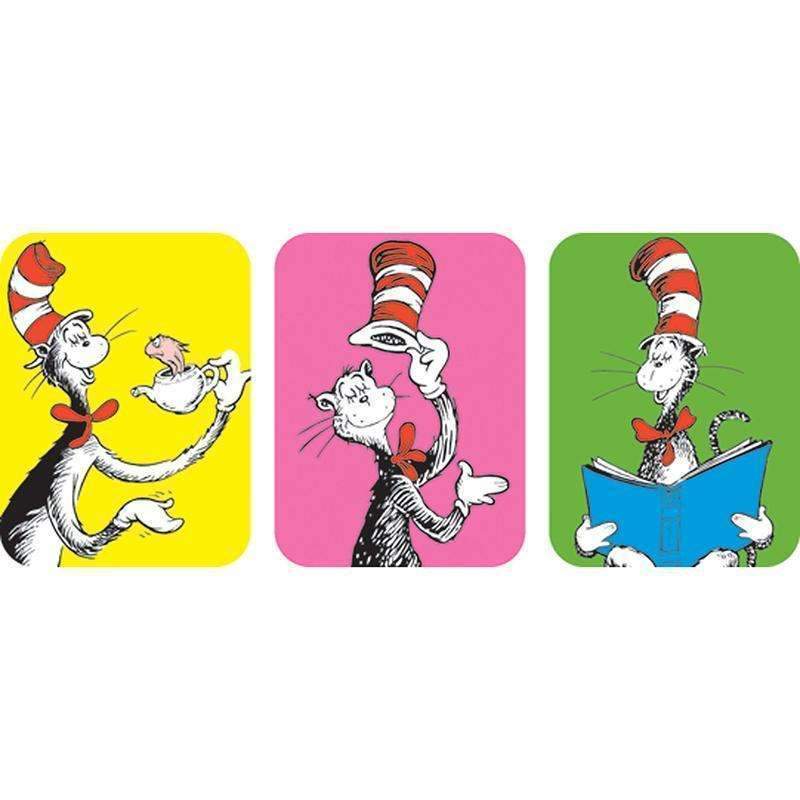 CAT IN THE HAT GIANT STICKERS-Learning Materials-JadeMoghul Inc.