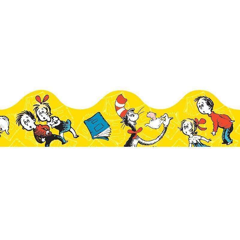 CAT IN THE HAT YELLOW DECO TRIM-Learning Materials-JadeMoghul Inc.