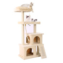 Cat's Tree Tower Condo Scratcher Home Furniture Pets House Hammock Cats Climbing Furniture Pets House Hammock Cat's Tree Tower JadeMoghul Inc. 